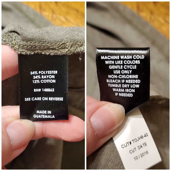 [NEW] Torrid Olive & Black Raglan Tee - Picture 14 of 15